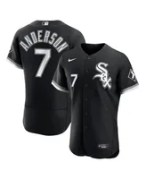 Men's Nike Tim Anderson Black Chicago White Sox Alternate Authentic Player Jersey