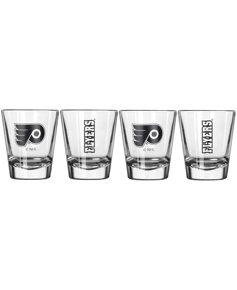 Philadelphia Flyers 2 oz Four-Piece Shot Glass Set