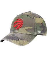 Men's '47 Camo Toronto Raptors Clean Up Adjustable Hat