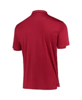 Men's Colosseum Crimson Indiana Hoosiers Santry Polo