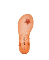 Katy Perry Women's Iconic Geli Toe Post Flat Jelly Sandals