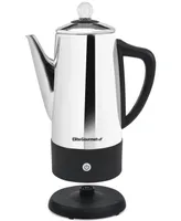 Elite Gourmet Stainless Steel 12-Cup Automatic Coffee & Tea Percolator