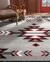 Global Rug Designs Questa Que-01 5'2" x 7' 4" Area