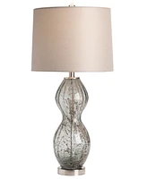 31" Glass Table Lamp