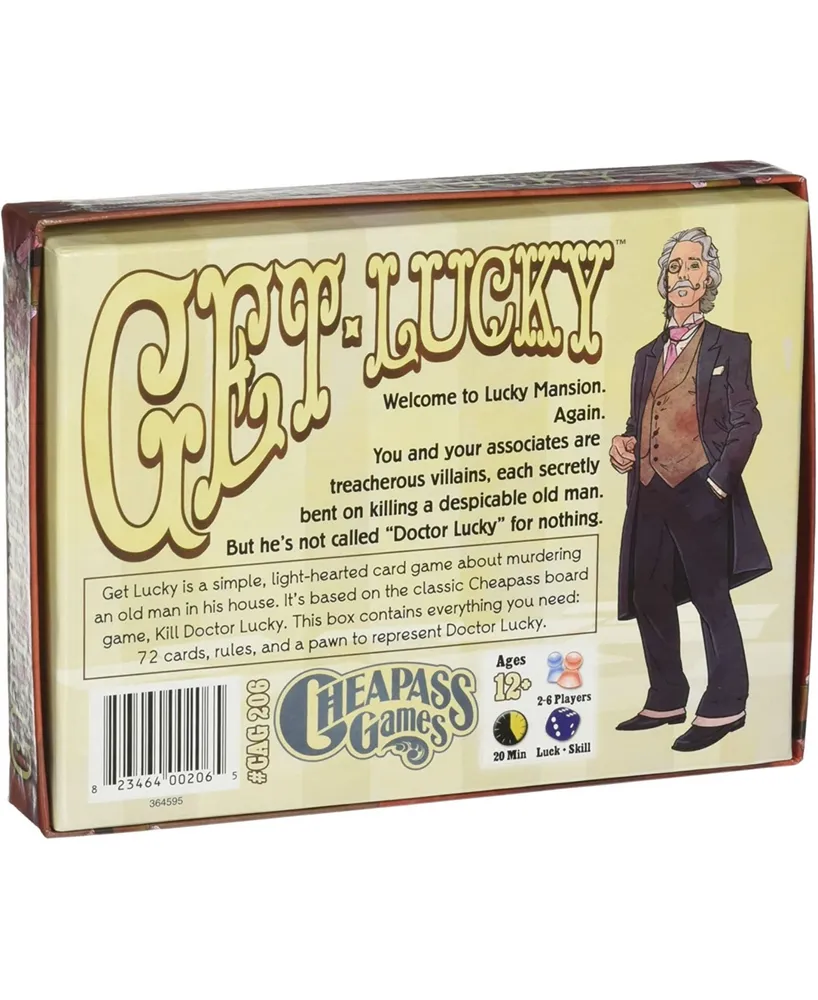 Get Lucky Card Game, 74 Piece