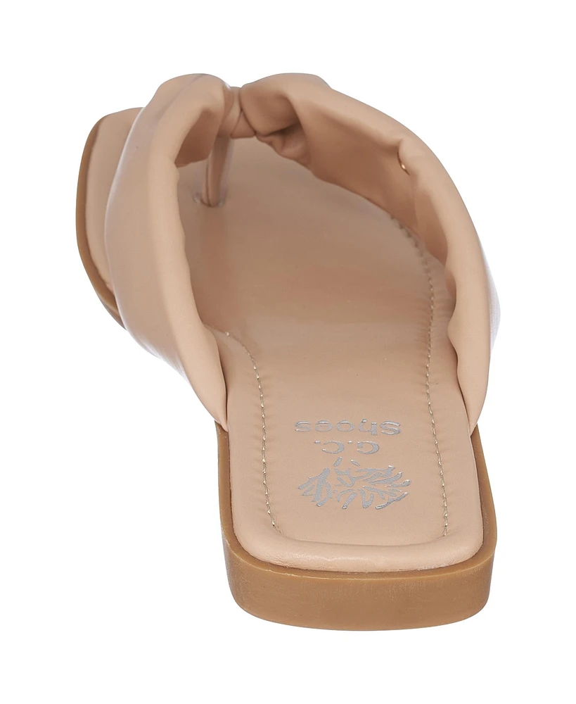 Gc Shoes Women's Reid Flat Thong Sandals