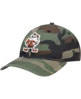 Men's New Era Camo Cleveland Browns Team Core Classic 2.0 9Twenty Adjustable Hat