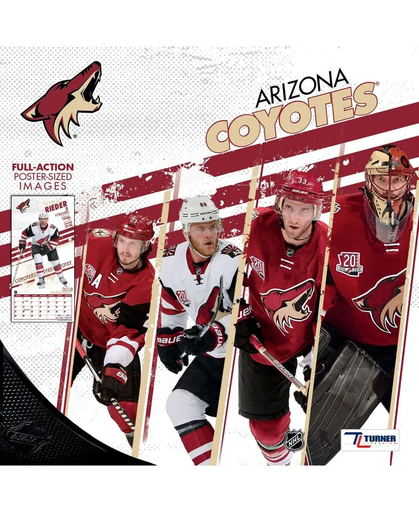 Turner Licensing Arizona Coyotes 2018 12" x 12" Team Wall Calendar