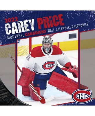 Turner Licensing Carey Price Montreal Canadiens 2022 Player Wall Calendar