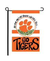 Magnolia Lane Clemson Tigers 12" x 18" Mascot Double-Sided Garden Flag