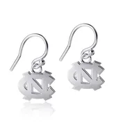 Women's Dayna Designs North Carolina Tar Heels Silver-Tone Dangle Earrings - Silver