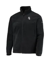 Men's Columbia Black Chicago White Sox Full-Zip Flanker Jacket