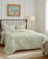 Laura Ashley Breezy Floral Reversible Quilt Sets