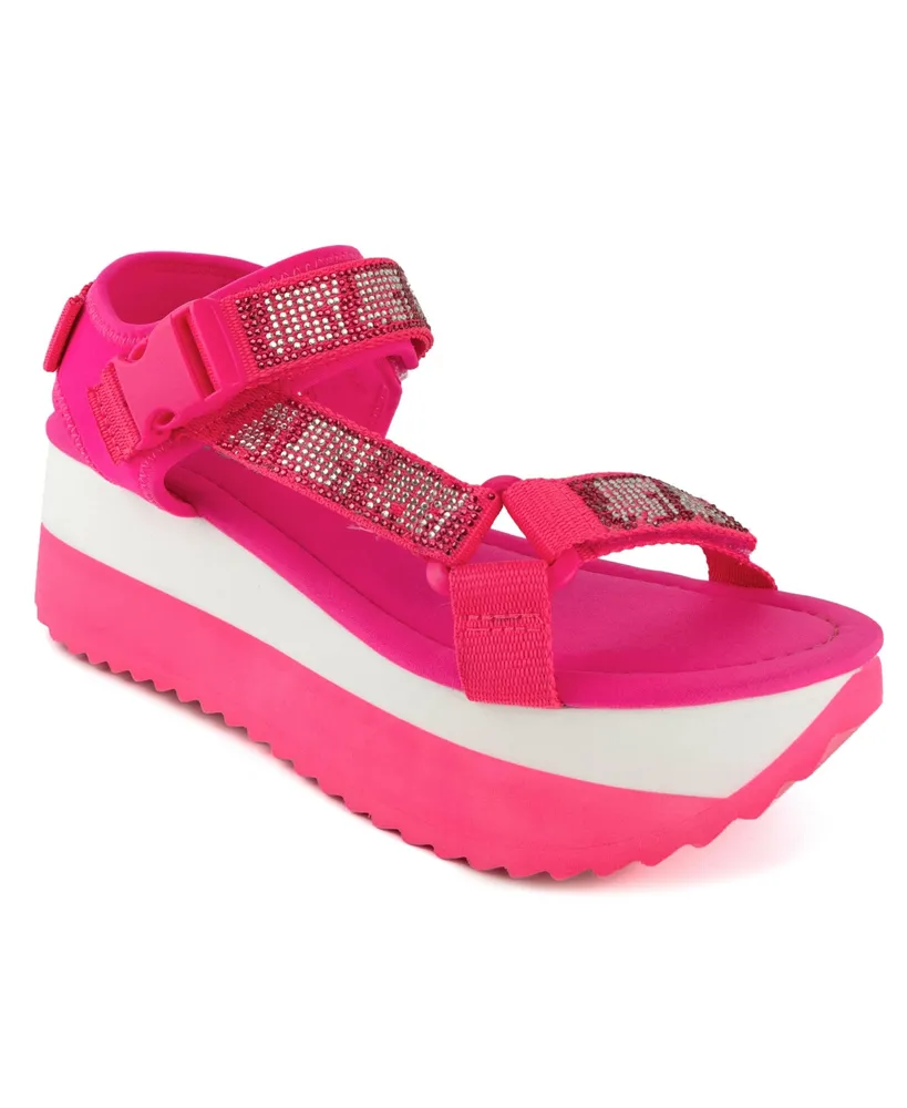 Juicy Couture Women's Izora Flatform Sandals