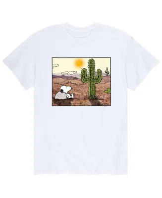 Men's Peanuts Desert Scene T-Shirt
