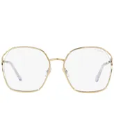 Miu Miu Women's Blue Light Sunglasses, Mu 52WS - Gold