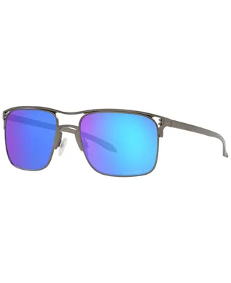 Oakley Men's Polarized Sunglasses, OO6048 Holbrook Ti 57
