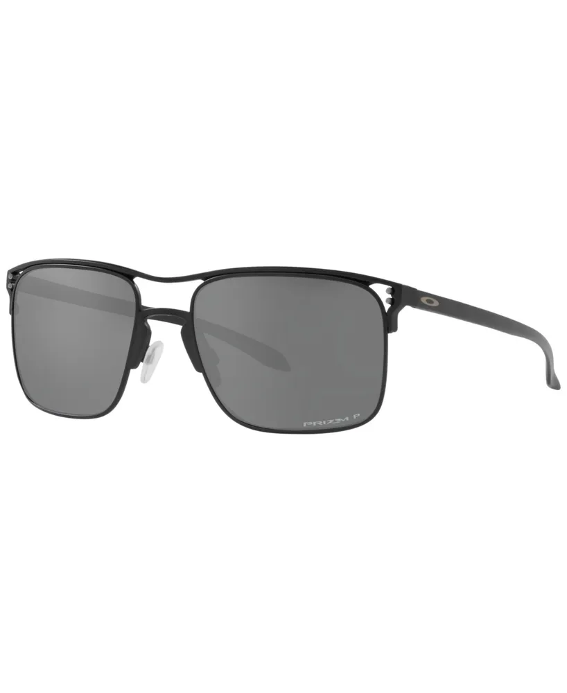 Oakley Men's Polarized Sunglasses, OO6048 Holbrook Ti 57