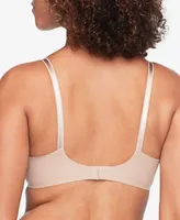 Warners No Side Effects Underarm-Smoothing Comfort Wireless Lightly Lined T-Shirt Bra 1056