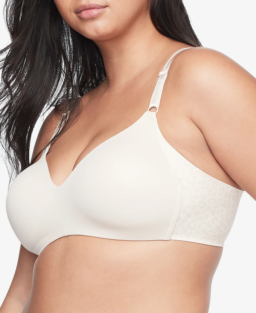 Warners No Side Effects Underarm-Smoothing Comfort Wireless Lightly Lined T-Shirt Bra 1056