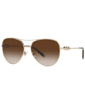 Tiffany & Co. Women's Sunglasses, TF3083B - Pale Gold