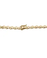 Wrapped in Love Diamond All-Around 17" Collar Necklace (1 ct. t.w.) in 10k Gold, Created for Macy's