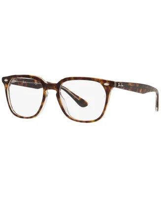 Ray-Ban RB4362V RB4362 Optics Unisex Square Eyeglasses