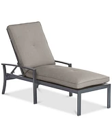 Closeout! Marlough Ii Outdoor Aluminum 3-Pc. Chaise Set (2 Lounges and 1 End Table), Created for Macy's