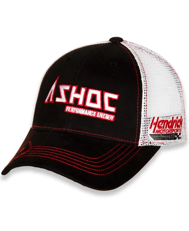 Men's Hendrick Motorsports Team Collection Black Chase Elliott Foam Trucker Snapback Adjustable Hat