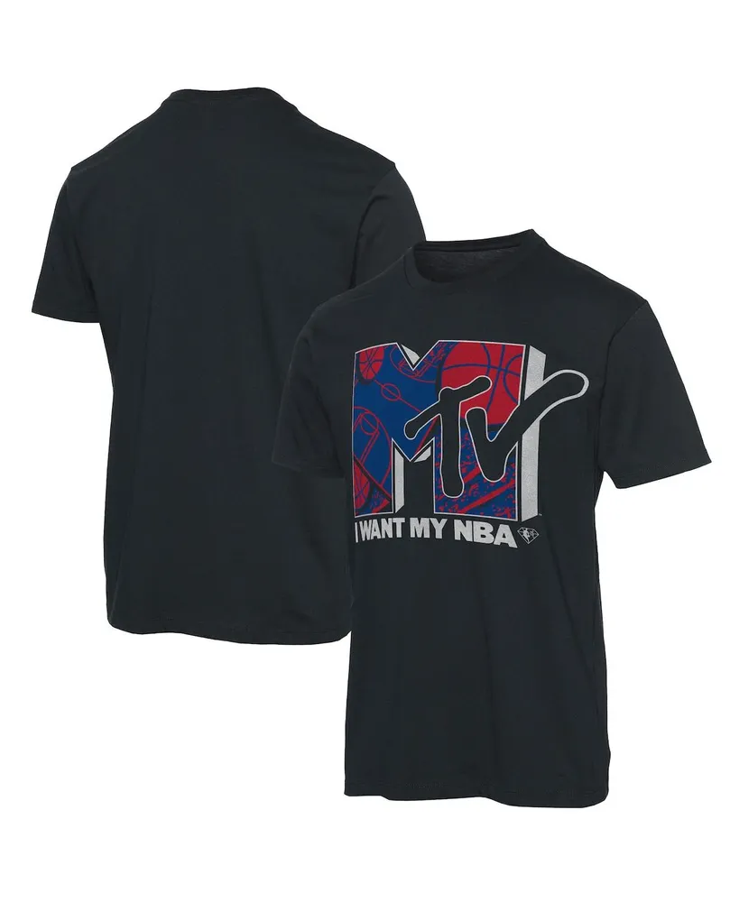 Men's Black Nba x Mtv I Want My T-shirt