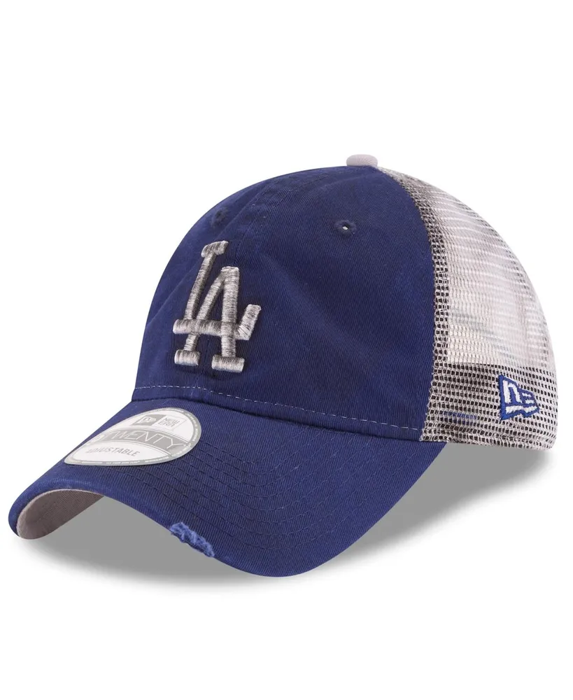 Men's Royal Los Angeles Dodgers Team Rustic 9TWENTY Snapback Adjustable Hat