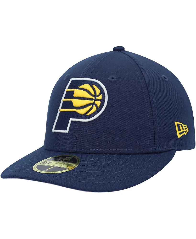 Men's Navy Indiana Pacers Team Low Profile 59FIFTY Fitted Hat