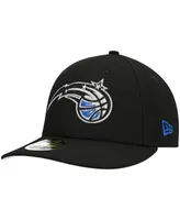 Men's Black Orlando Magic Team Low Profile 59FIFTY Fitted Hat