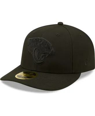 Men's Black Jacksonville Jaguars on Low Profile 59FIFTY Ii Fitted Hat
