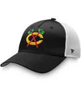 Women's Black Chicago Blackhawks Exclusive Trucker Snapback Hat