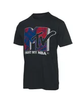 Men's Black Nba x Mtv I Want My T-shirt