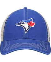 Men's Royal Toronto Blue Jays Trawler Clean Up Trucker Snapback Hat