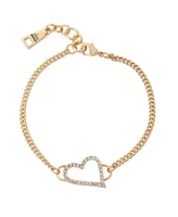 Steve Madden Heart Link Bracelet