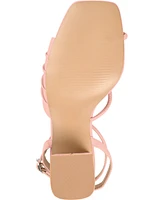 Journee Collection Women's Shillo Block Heel Sandals