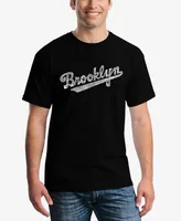 Men's Word Art Brooklyn Neighborhoods T-shirt