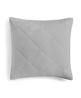 Hotel Collection Dobby Diamond Quilted Sham, European, Exclusively at Macy's