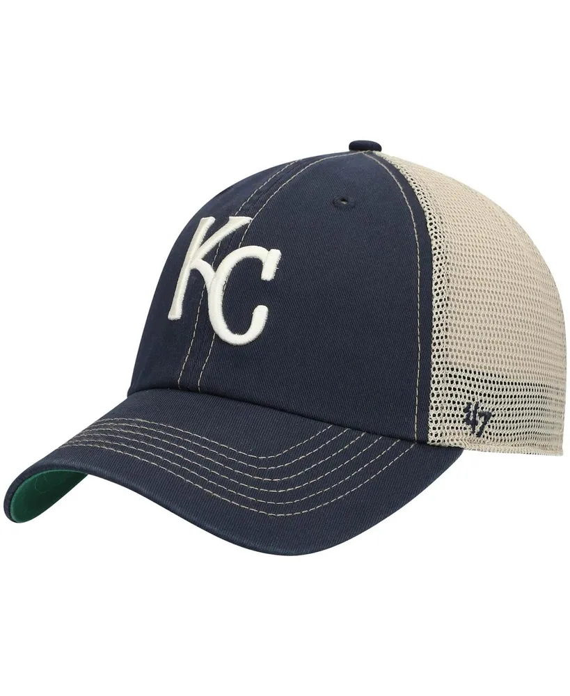 Men's '47 Light Blue Kansas City Royals Trawler Clean Up Trucker Hat