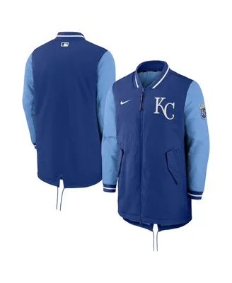 Men's Nike Royal Kansas City Royals Dugout Performance Full-Zip Jacket