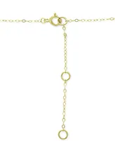 Giani Bernini Cubic Zirconia Sunflower Pendant Necklace in 18k Gold-Plated Sterling Silver, 16" + 2" extender, Created for Macy's