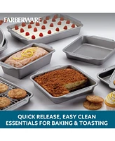 Farberware Nonstick Bakeware Double Batch Muffin and Cupcake Pan Set, 2-Piece