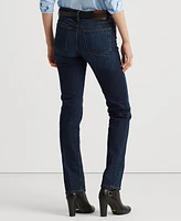 Lauren Ralph Petite Mid-Rise Straight Jean, & Short Lengths