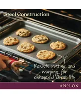Anolon Advanced Nonstick 11" x 17" Baking Sheet & Roasting/Cooling Rack Set