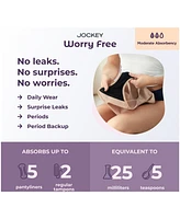 Jockey Women's Worry Free Brief Underwear 2580