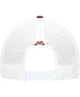 Men's Top of the World Maroon, White Minnesota Golden Gophers Trucker Snapback Hat