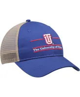 Men's The Game Royal Tulsa Golden Hurricane Split Bar Trucker Adjustable Hat